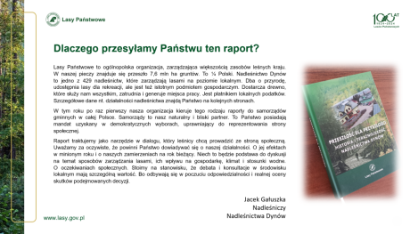 Spotkanie terenowe dynowskich leśników z radnymi Miasta i Gminy Dubiecko